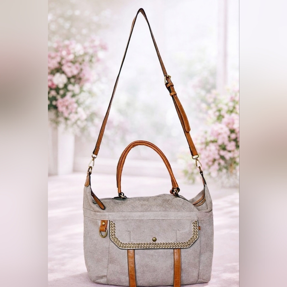 ANTIK KRAFT Crossbody satchel weekend bag Vegan Leather